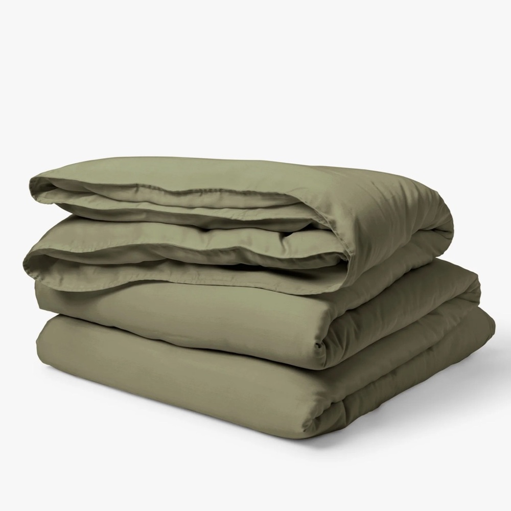 NWT Buffy Breeze Duvet Cover in Moss Full/Queen
